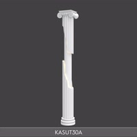 Coloană Decorativă de Iluminat din Poliuretan 38x47x300 cm – KASUT30A