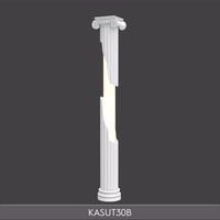 Stâlp de Iluminat Decorativ din Poliuretan Ionic 38x47x300 cm – KASUT30B