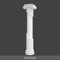Coloană Decorativă Iluminată din Poliuretan 64x80x350 cm – KASUT50A