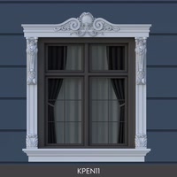 Ancadrament Decorativ din Poliuretan 22x200x228 cm pentru Ferestre – KPEN11
