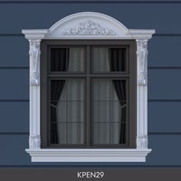 Ancadrament Poliuretan Kombi pentru Ferestre 26x208x233 cm – KPEN29
