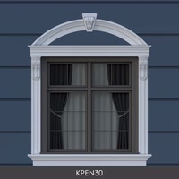 Ancadrament Arcuit din Poliuretan 216x266 cm pentru Ferestre – KPEN30