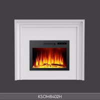 Mască Decorativă de Șemineu din Poliuretan 20x121x105 cm – KSOM8402H