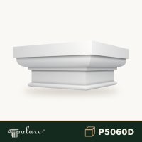 Pilastru decorativ 84x84x38 cm din material poliuretan – P5060D